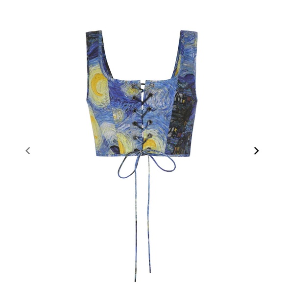 Selkie Starry Night Maxi Dress - Blue and Yellow - Picture 5 of 12